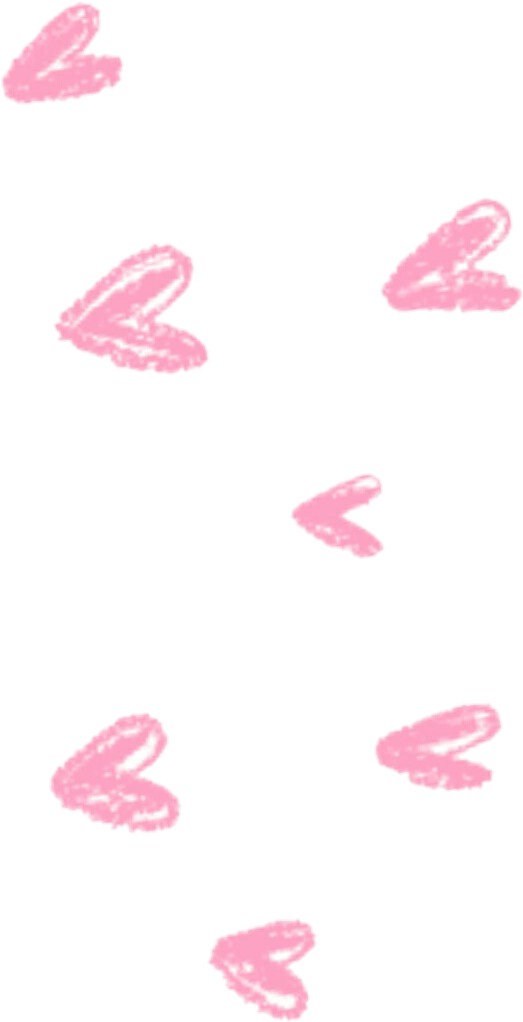 Pink Hearts Snapchat Sticker