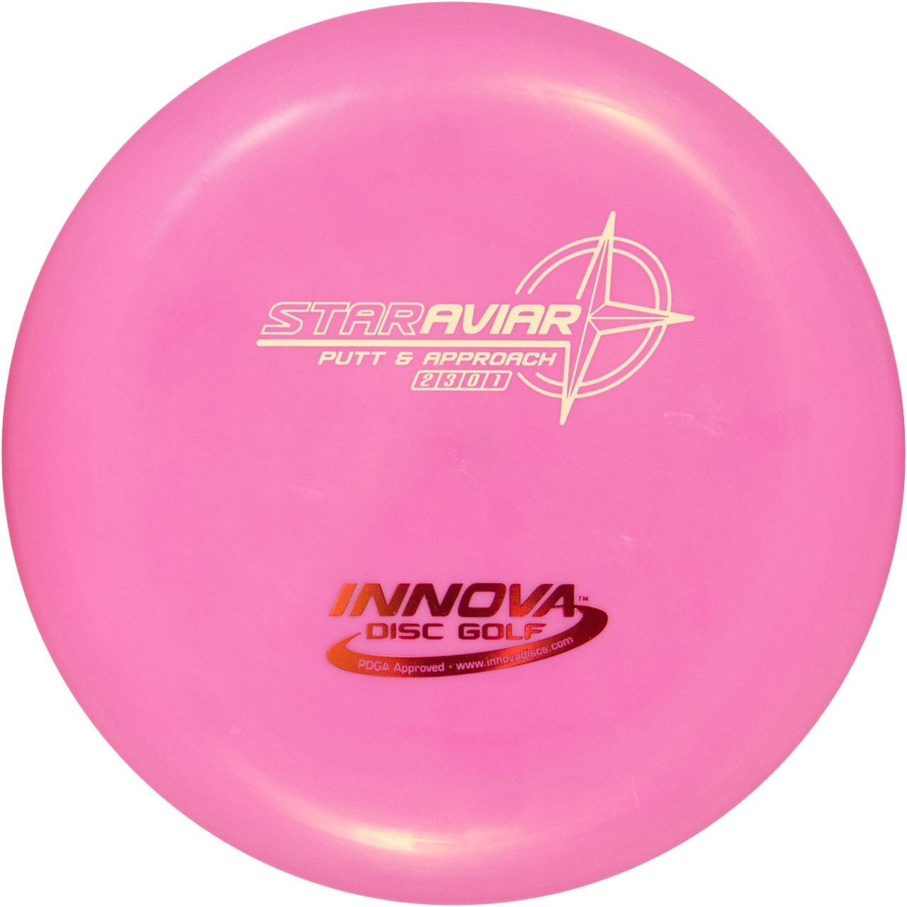 Pink Innova Star Aviar Disc Golf Putter