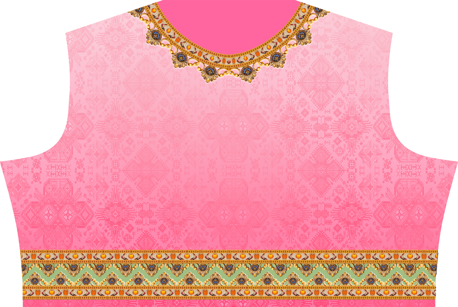 Pink Lehenga Choli Design