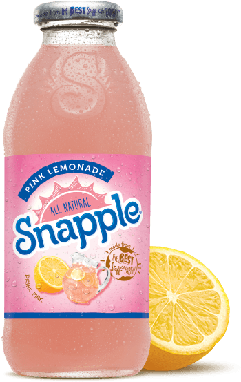 Snapple Juice Pink Lemonade, HD Png Download PNG with transparent background