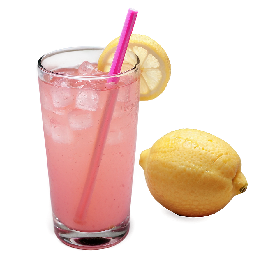 Pink Lemonade With A Ginger Twist Png 1