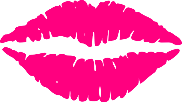 Pink Lips Graphic