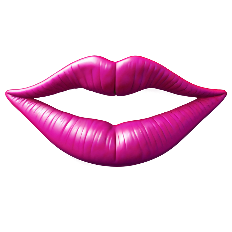 Pink Lips In Kiss Shape Png Jvl39