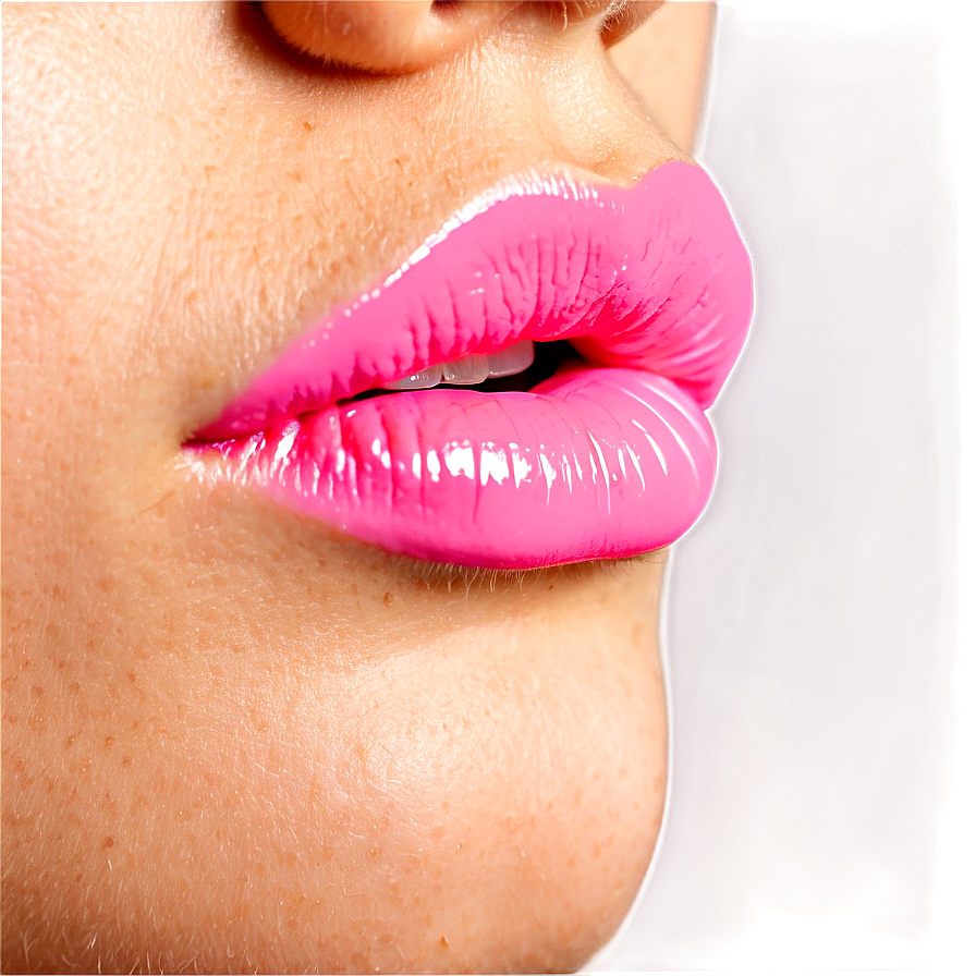 Pink Lips Outline Png Doq63