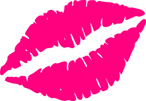 Pink_ Lips_ Vector_ Art