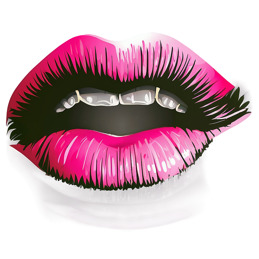 Pink Lips Vector Png Yno