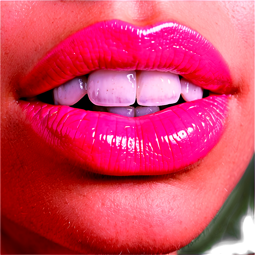 Pink Lips With Piercing Png Ywj21