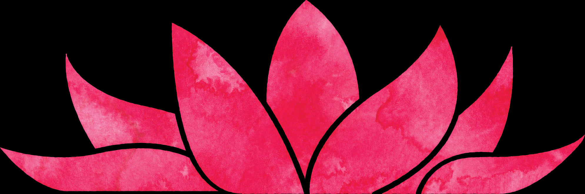 Transparent Lotus Leaf Png - Watercolor Pink Lotus Png, Png Download PNG with transparent background