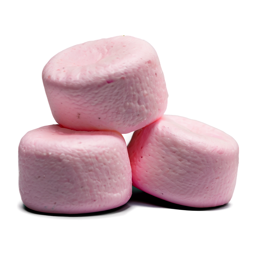 Pink Marshmallow PNG cal PNG with transparent background