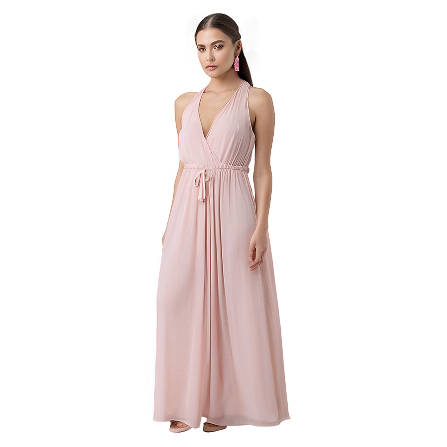 Pink Maxi Dress Png 06292024