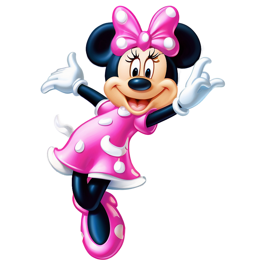 Pink Minnie Mouse Decoration Png Vqy