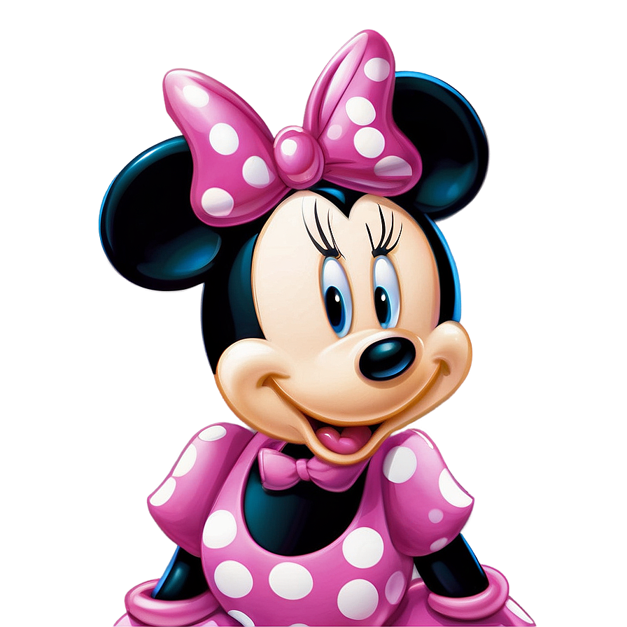 Pink Minnie Mouse Graphic Png 38