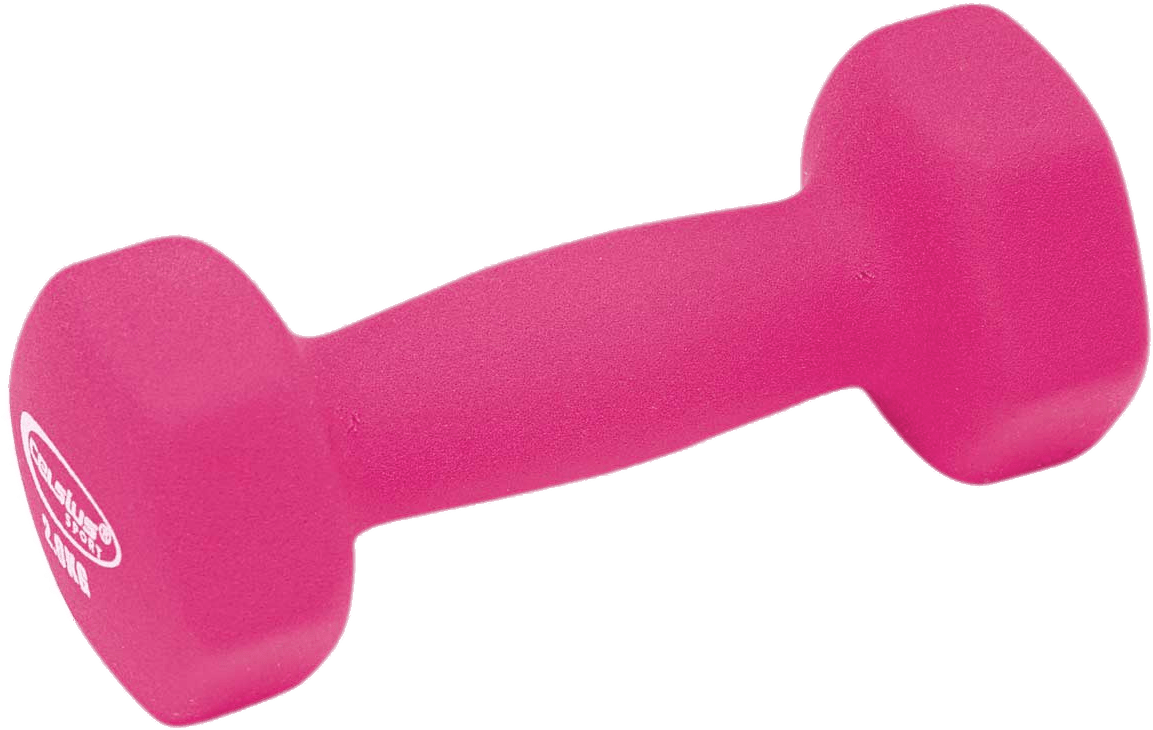 Pink Dumbbell - Transparent Background Dumbbell Transparent, HD Png Download PNG image with a transparent background, free high-resolution download