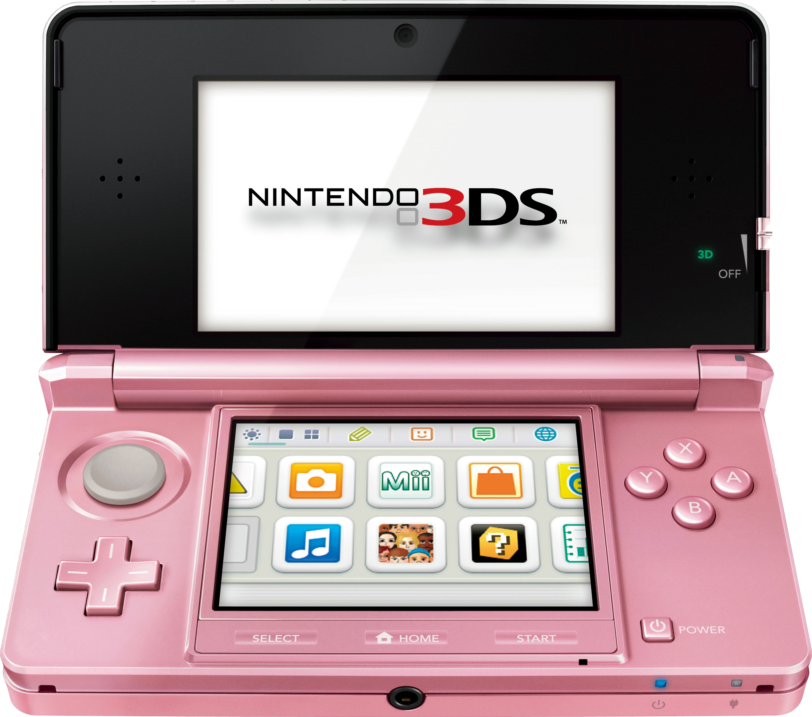 Pink Nintendo3 D S Open