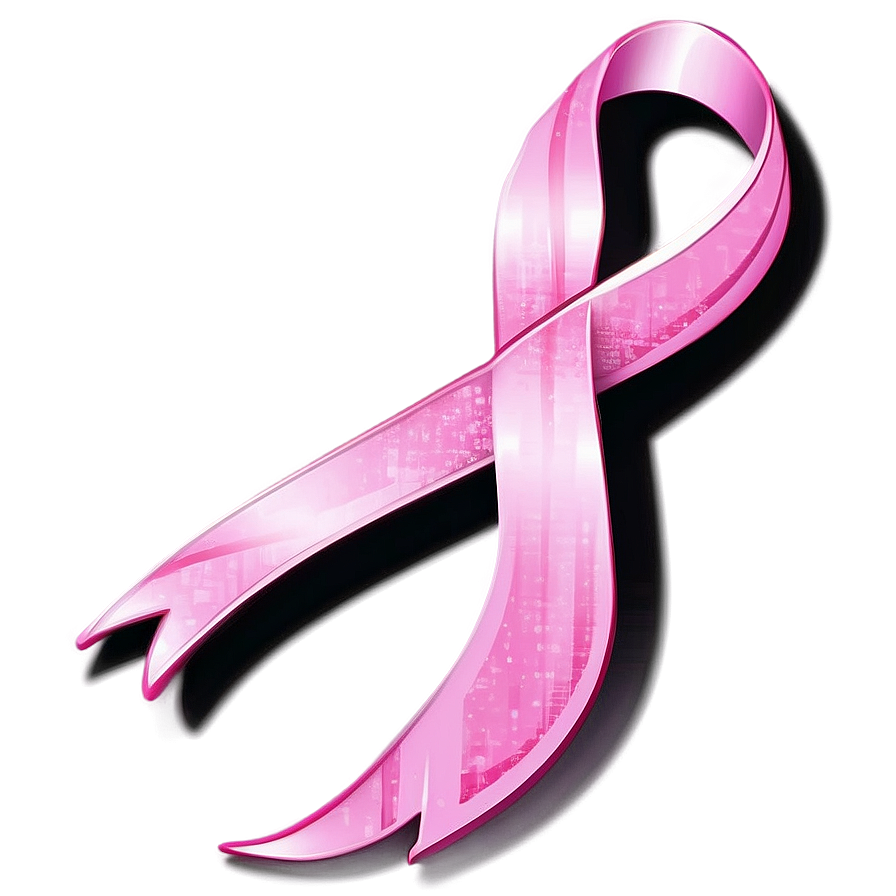 Pink October Ribbon Care Png 9