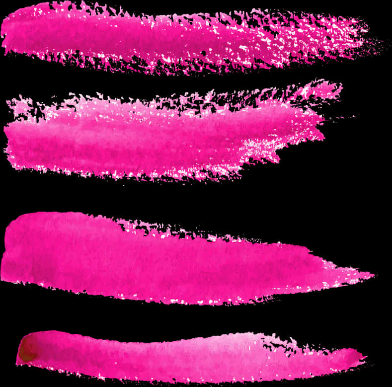 Pink Paint Brush Strokes Background