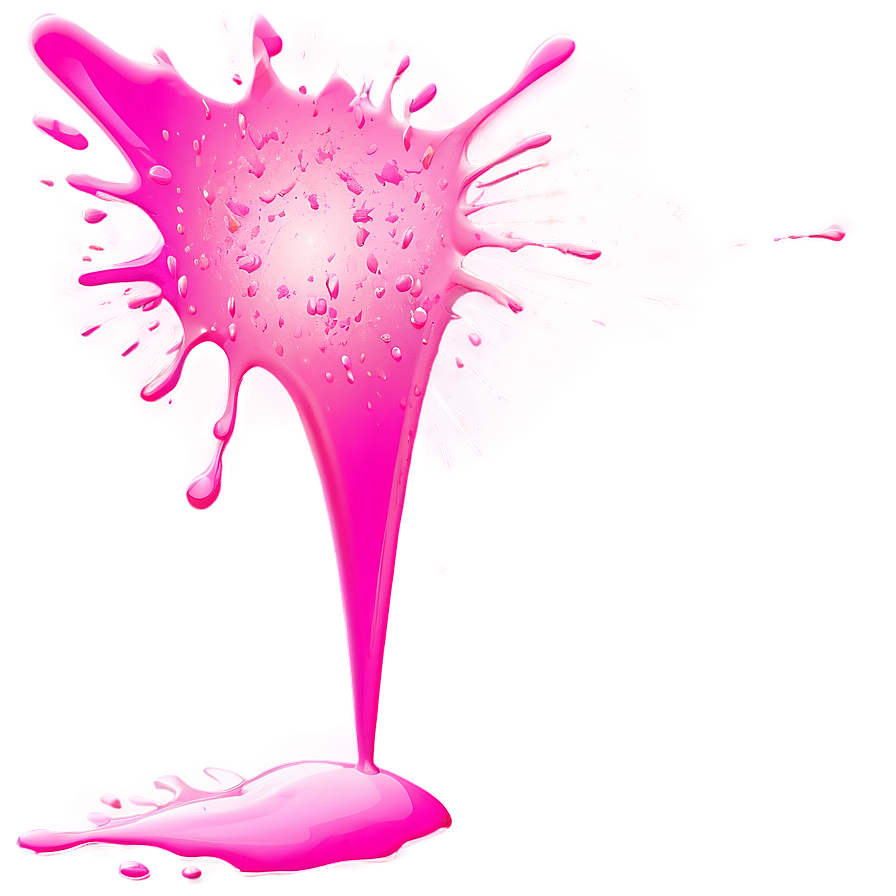 Pink Paint Splatter Png 05042024