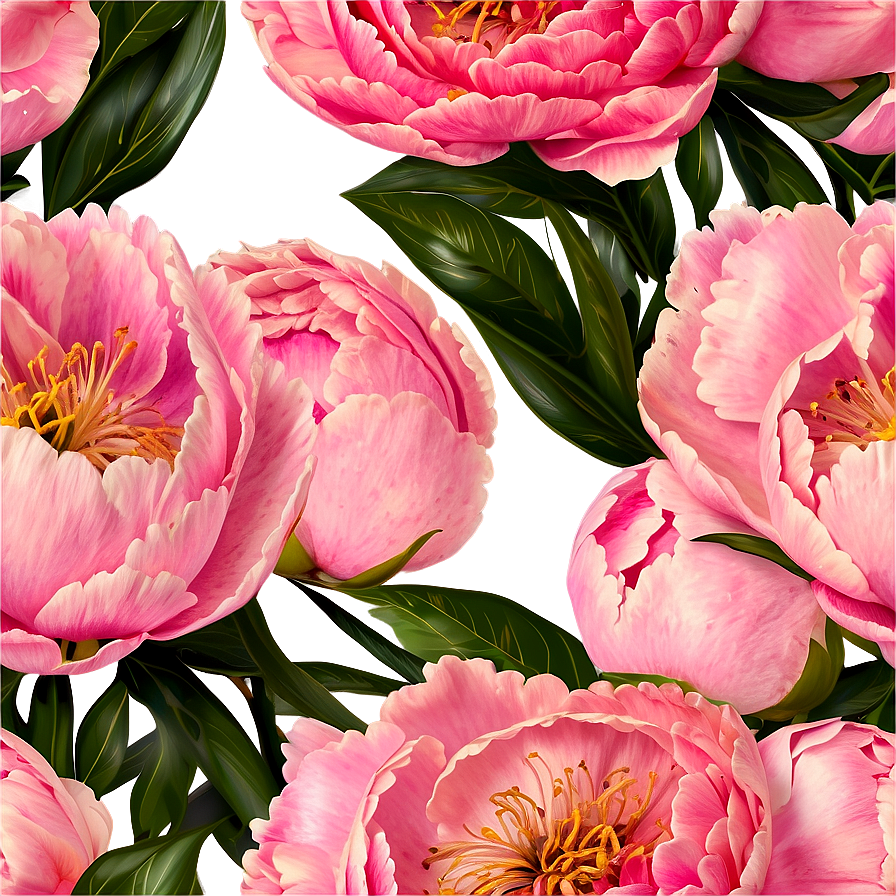 Pink Peonies Png Csh41