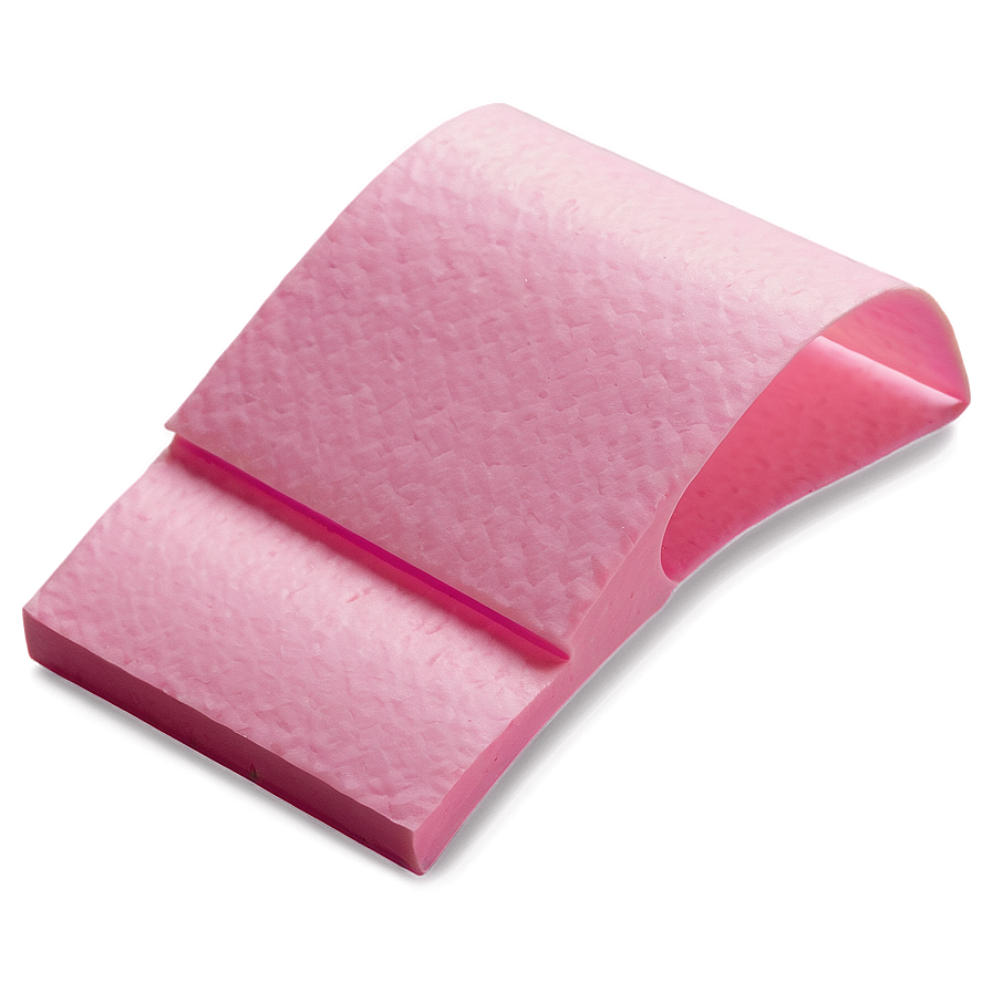 Pink Post It Note PNG npj PNG with transparent background