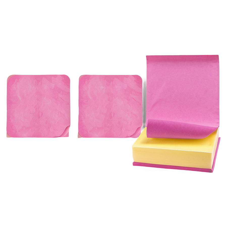Pink Post It Note PNG xgd PNG with transparent background