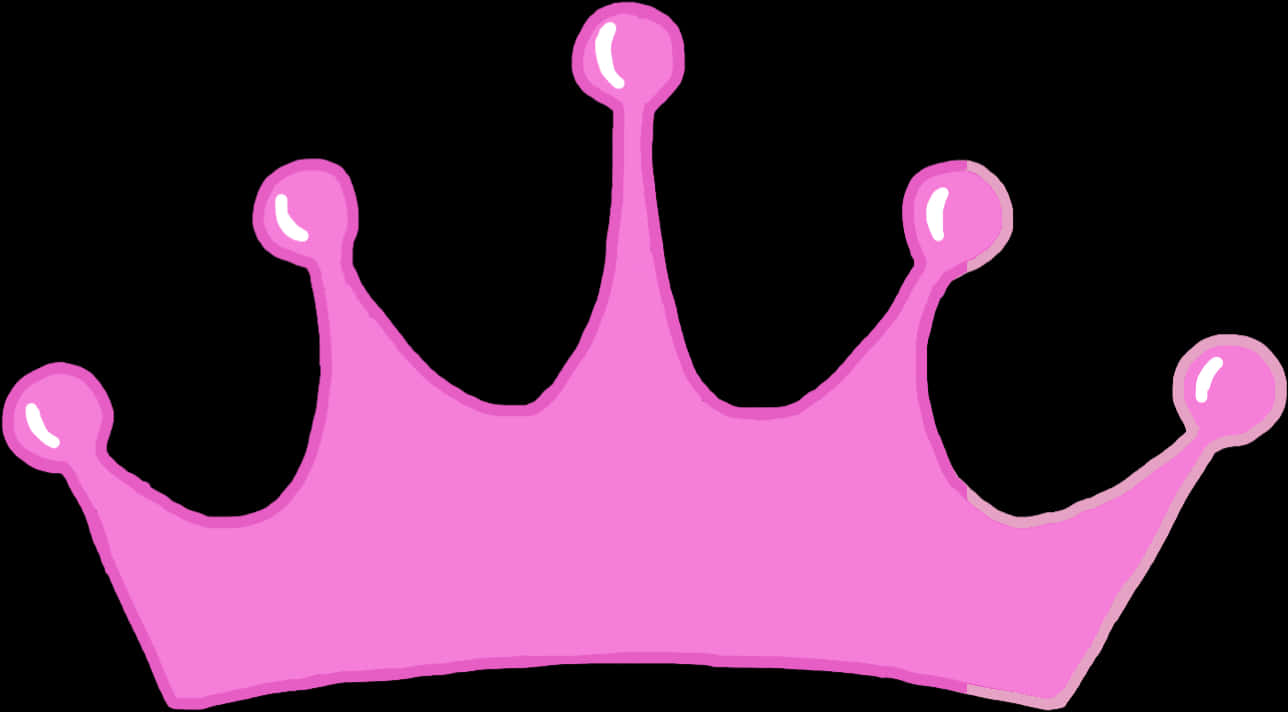 Pink Princess Crown Clipart