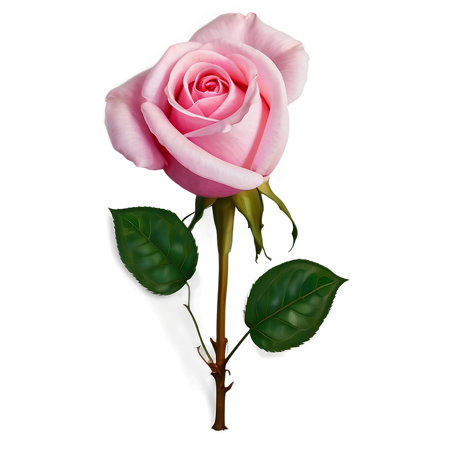 Pink Rose Beauty Png 05242024