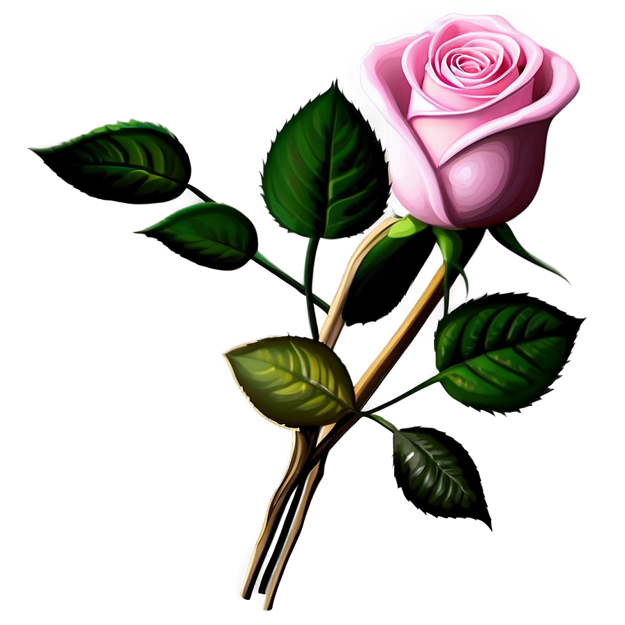 Pink Rose Bouquet Png Voi