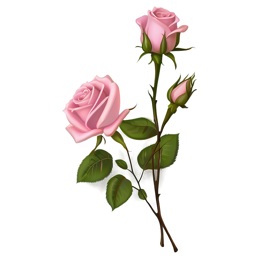 Pink Rose Bouquet PNG yaa76 PNG with transparent background