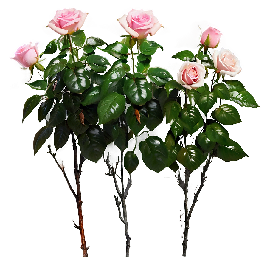 Pink Rose Garden Png 05242024