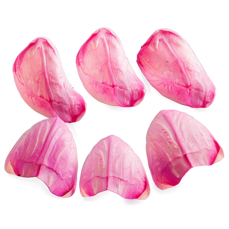 Pink Rose Petals Png Hqg