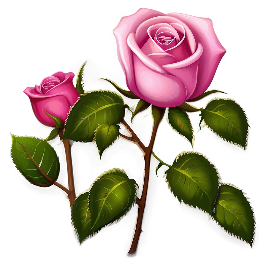 Pink Rose Wallpaper Png 05242024