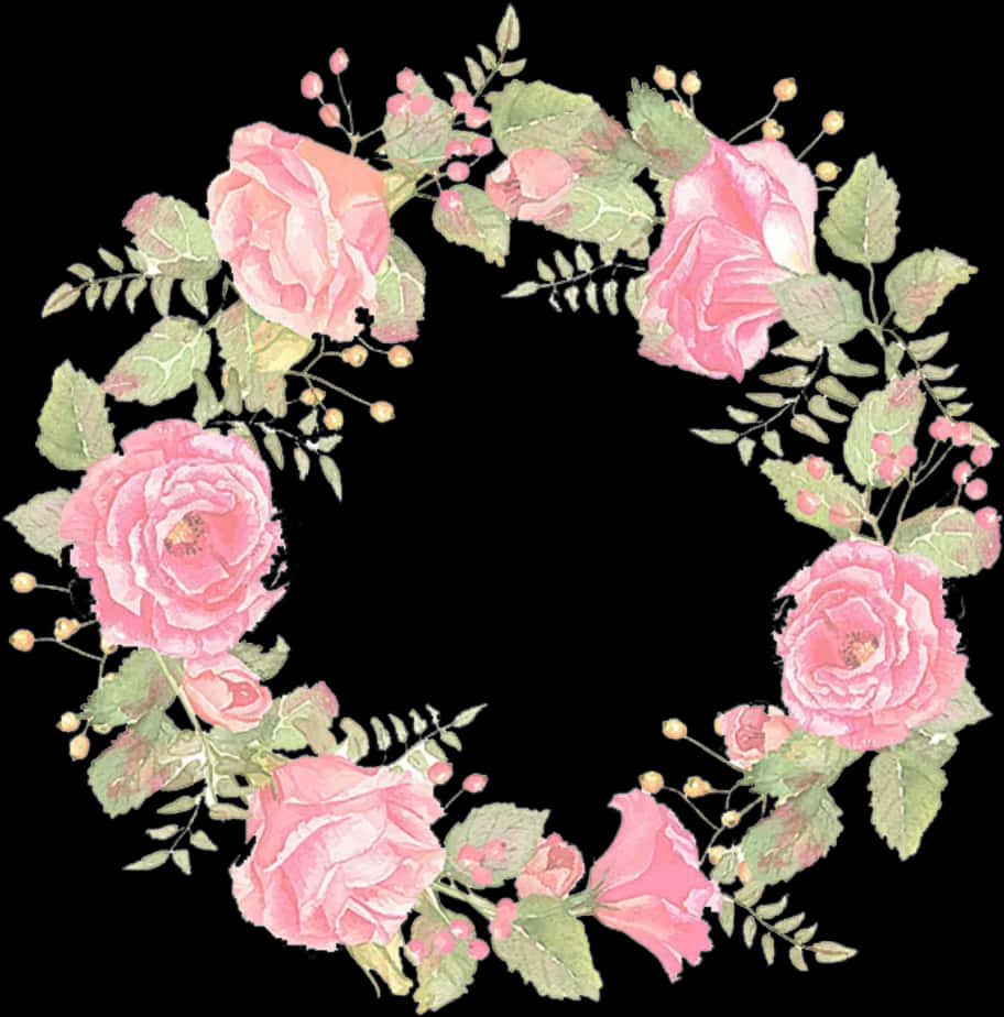 Transparent Drawn Flower Png - Pink Flower Watercolor Png, Png Download PNG with transparent background