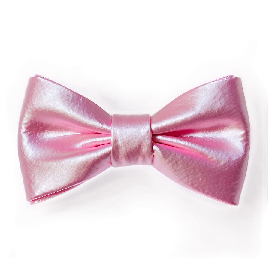 Pink Satin Bow Tie Png Dvu