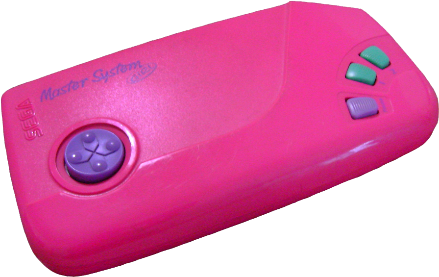 Pink Sega Master System Controller