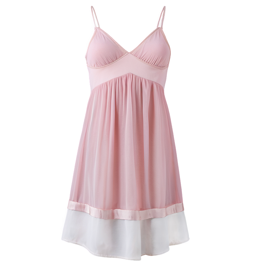 Pink Slip Dress Png 06292024