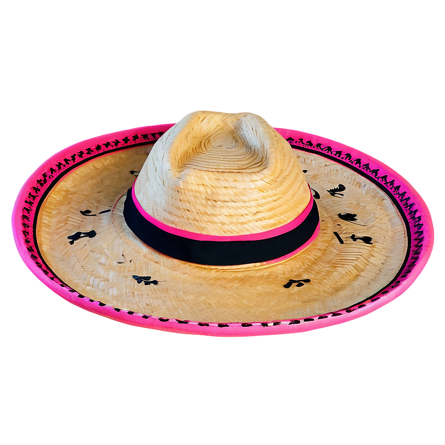 Pink Sombrero Hat Png 22