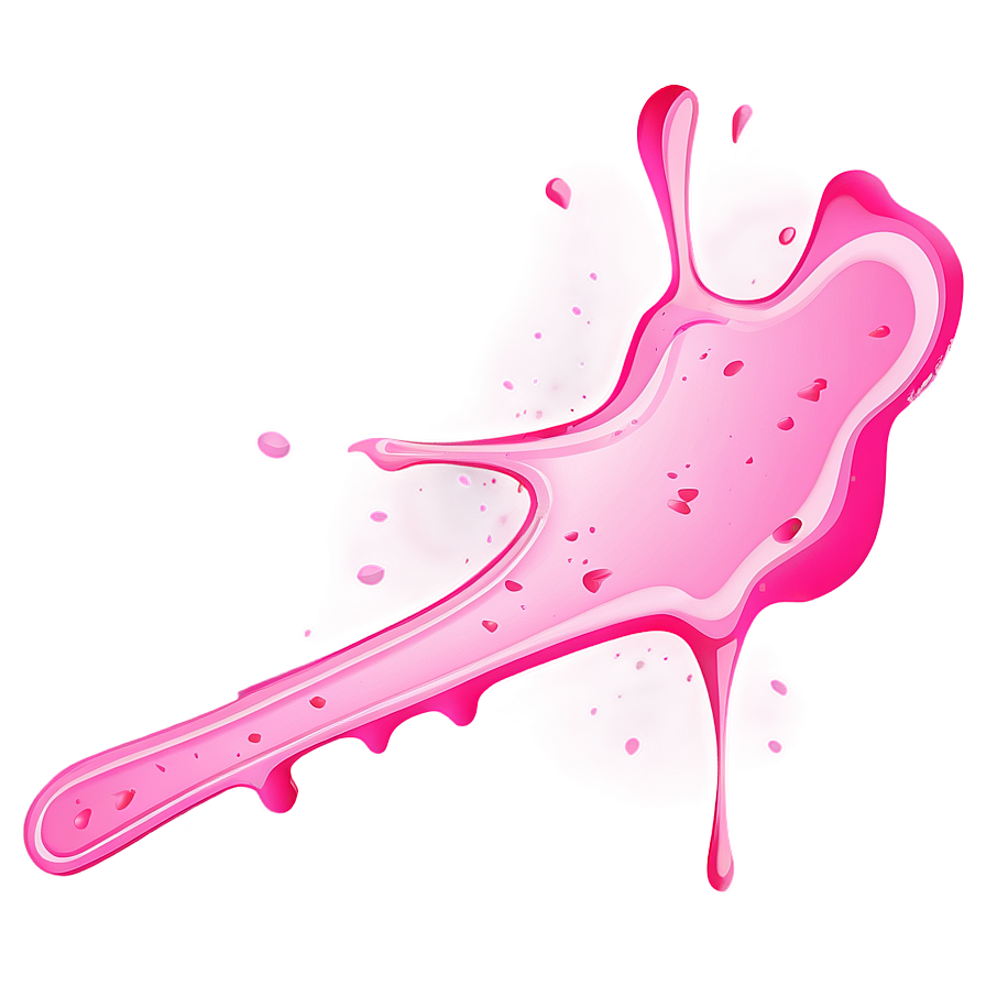 Pink Splat Png 06122024