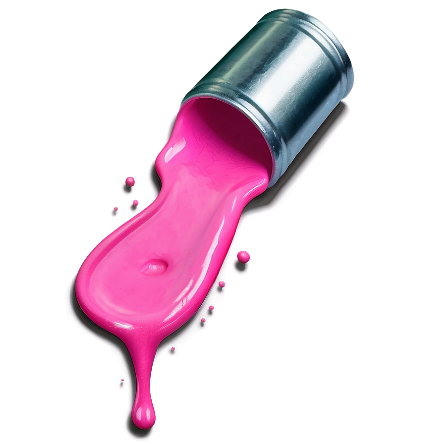 Pink Spray Paint Drip Png 86