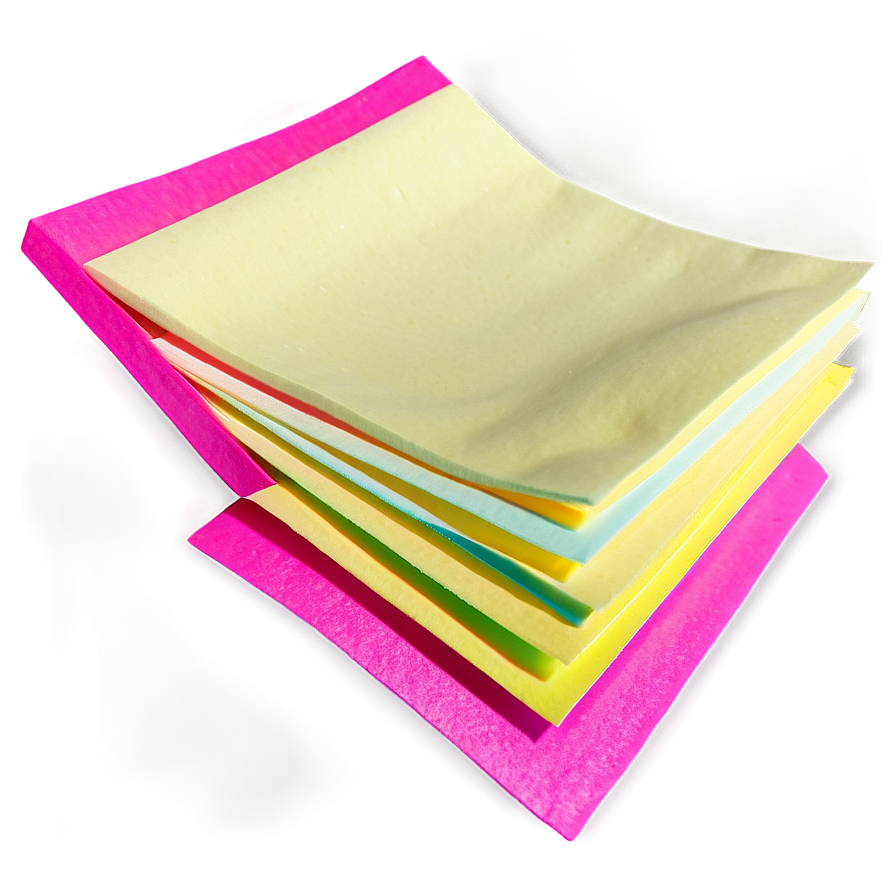 Pink Sticky Note PNG 05042024 PNG image with a transparent background, free high-resolution download
