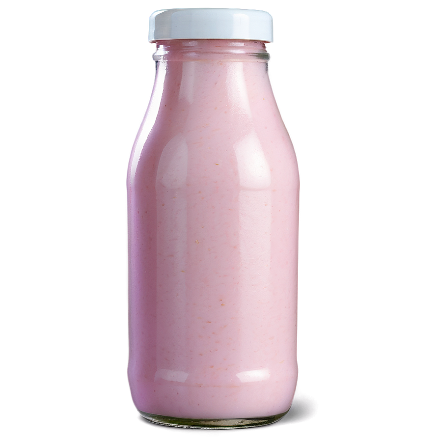 Pink Strawberry Milk Png 84