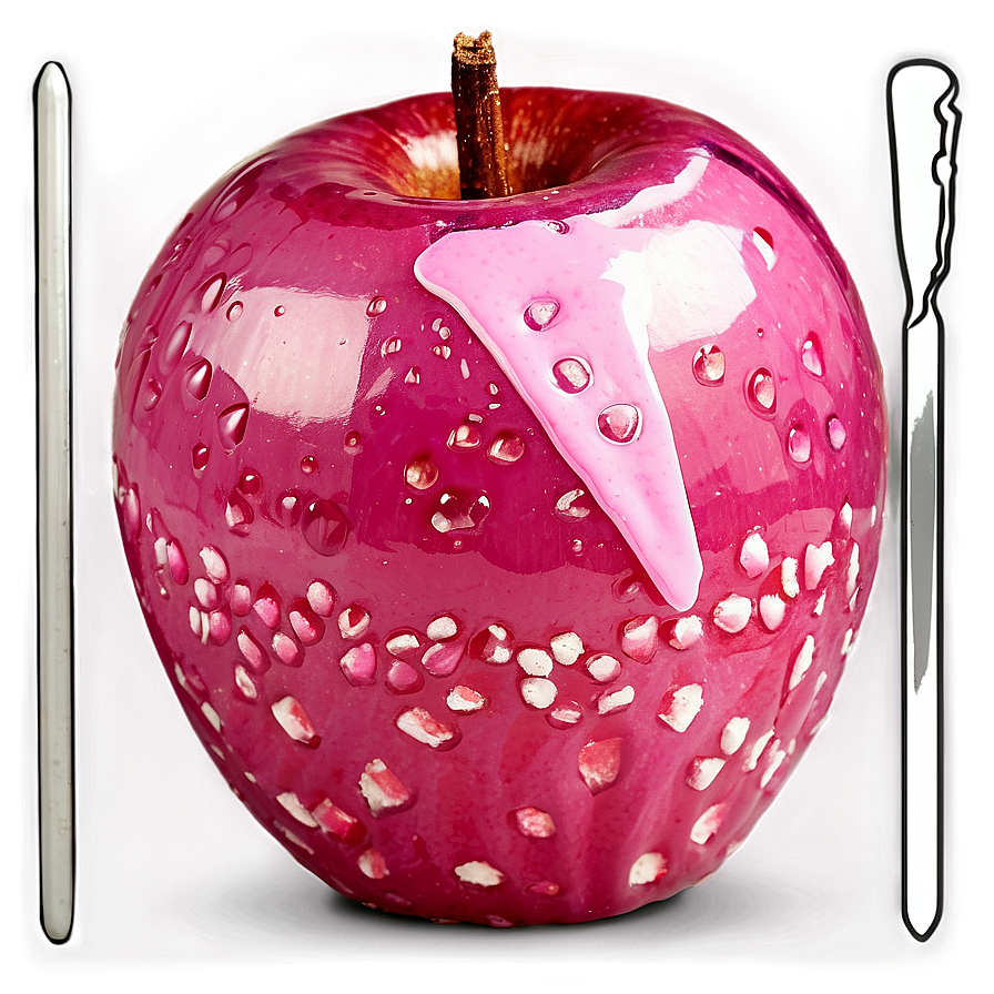 Pink Sugar Candy Apple Png Ixu71