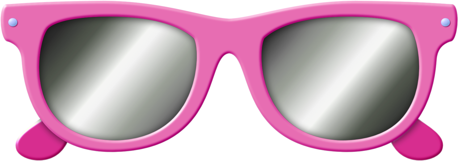 Pink Sunglasses Vector Illustration