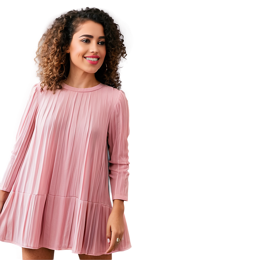 Pink Swing Dress Png 33