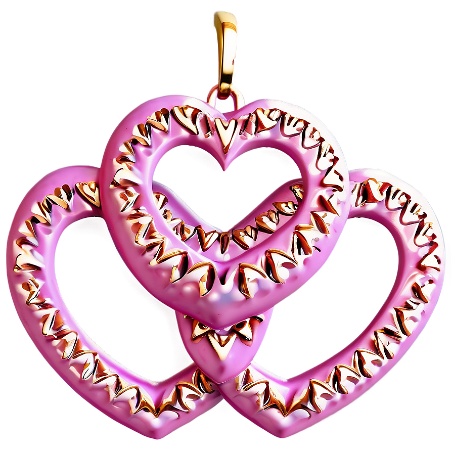 Pink Valentine Heart Png Iwl84