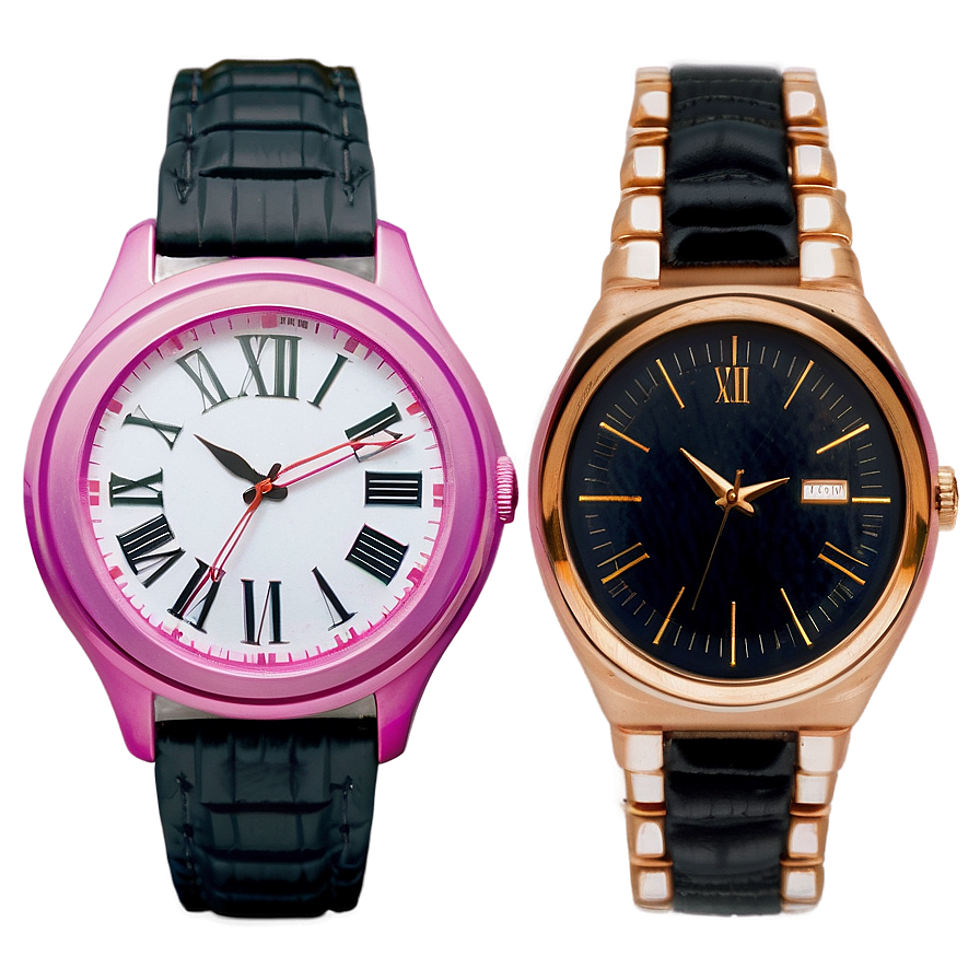 Pink Watch Hands Png Tny