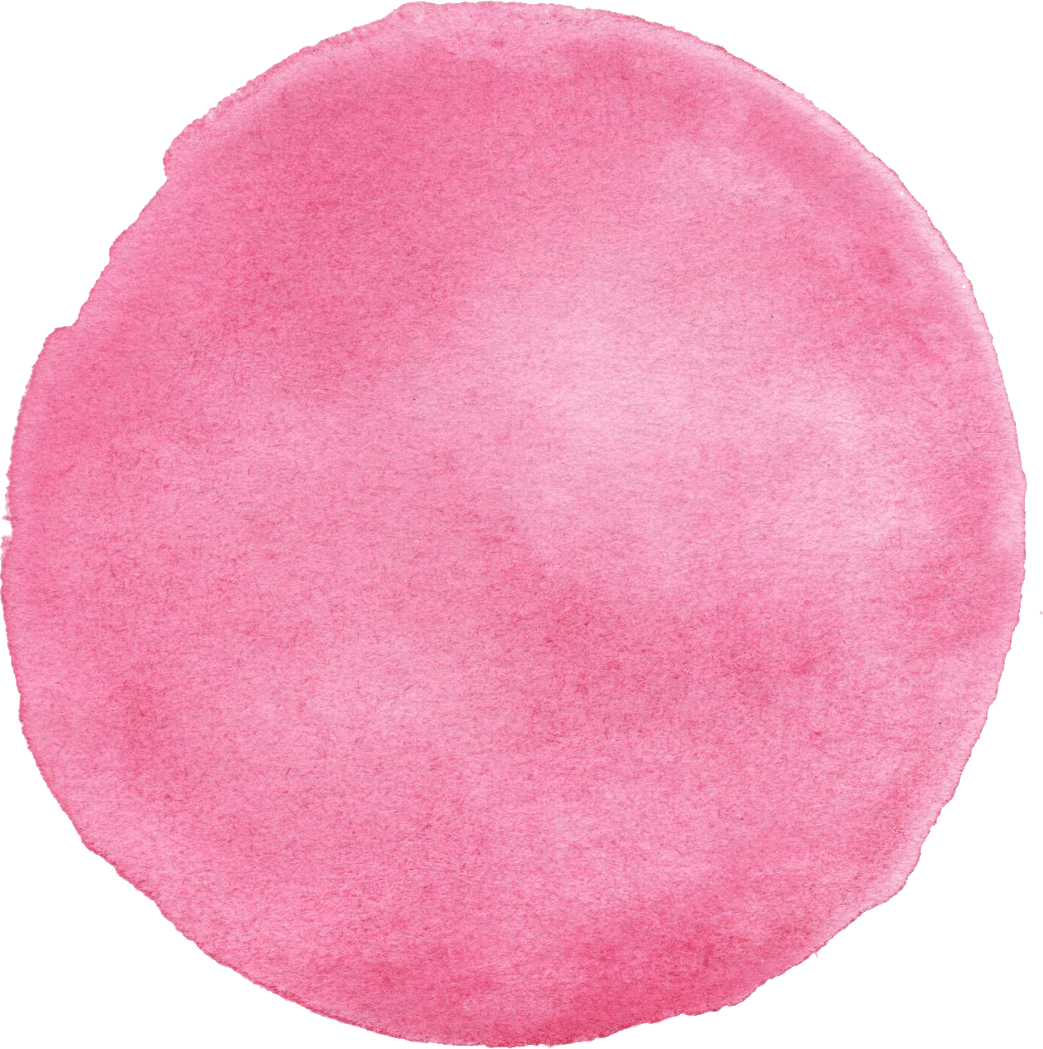 Pink Watercolor Circle Texture