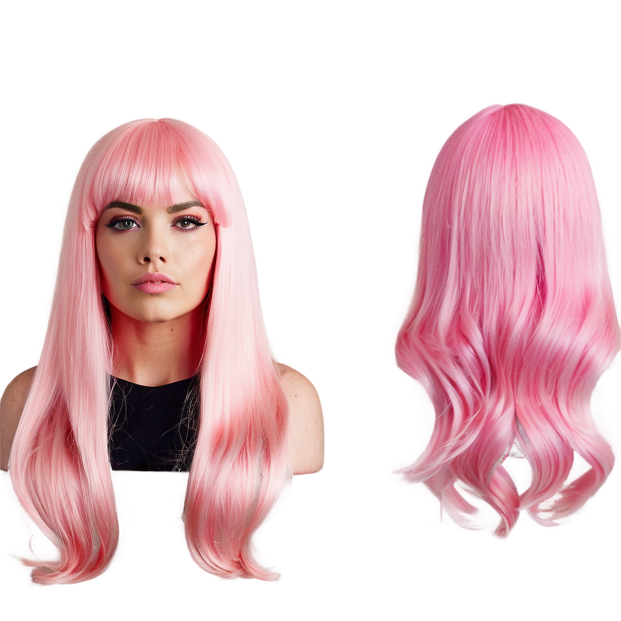 Pink Wig Png Pos77