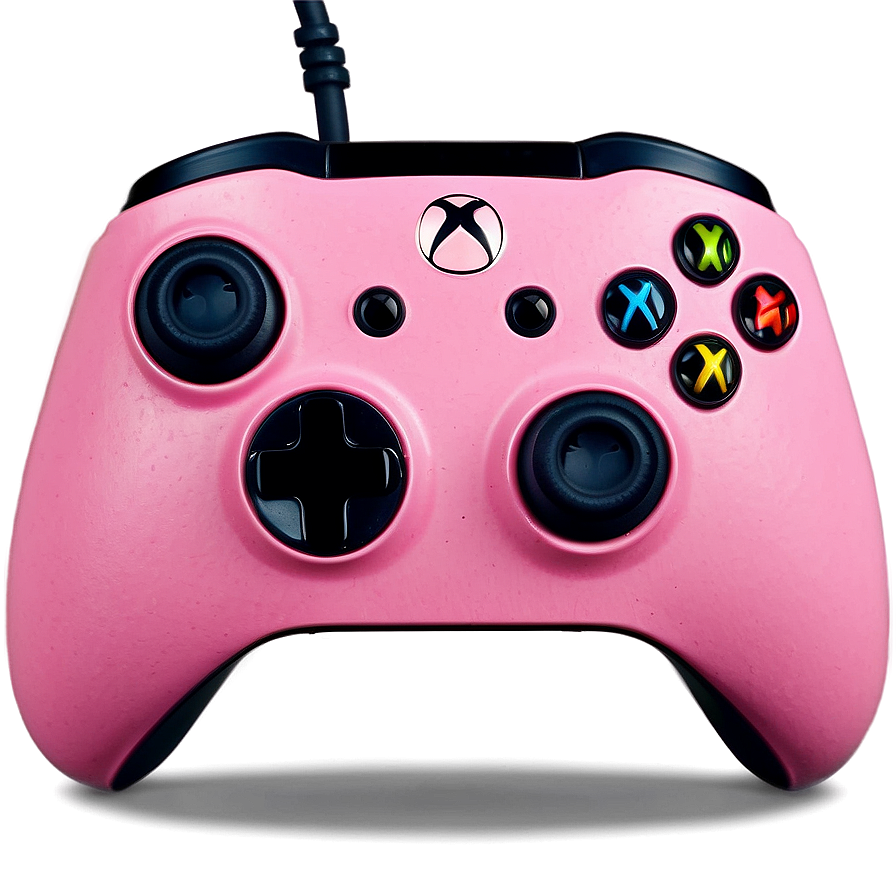 Pink Xbox Controller For Gamers Png 26