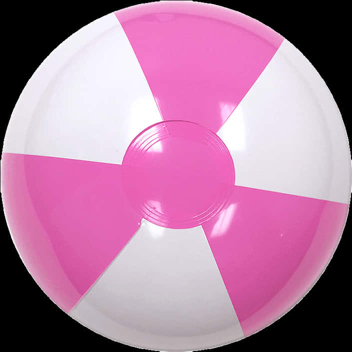 Pink And White Beachball - Light Pink Beach Ball, HD Png Download PNG with transparent background