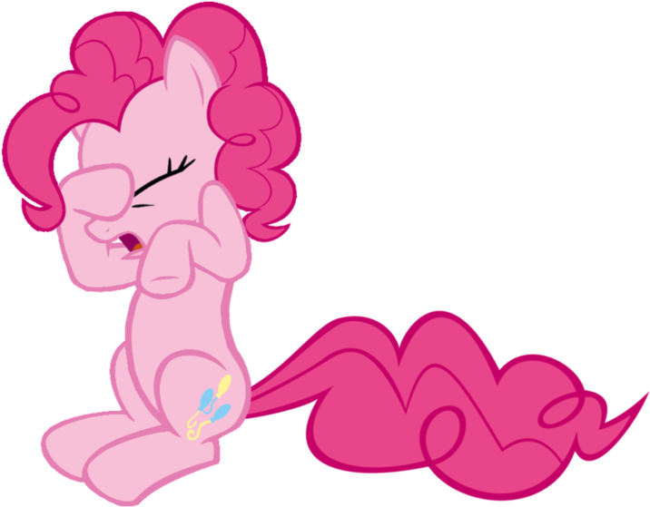 Pinkie Pie Giggling Vector